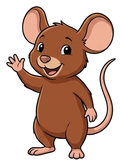 Winkende Maus